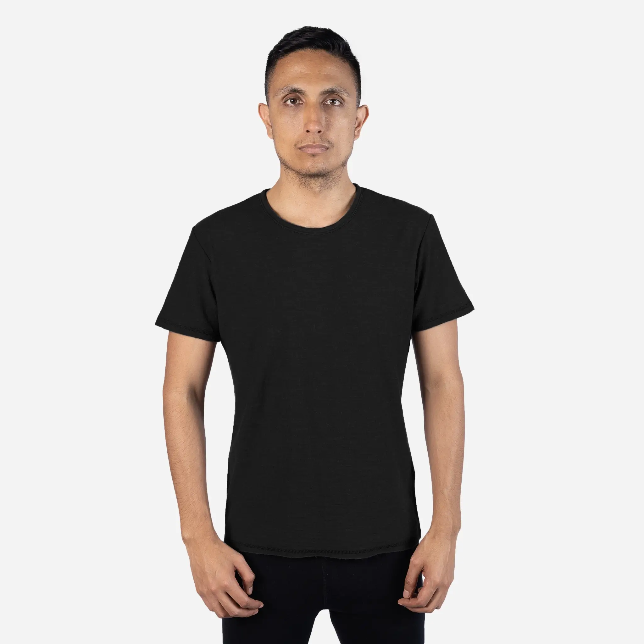 Men's Alpaca Wool Hiking T-Shirt: 160 Ultralight - Relaxed Fit - Image 9