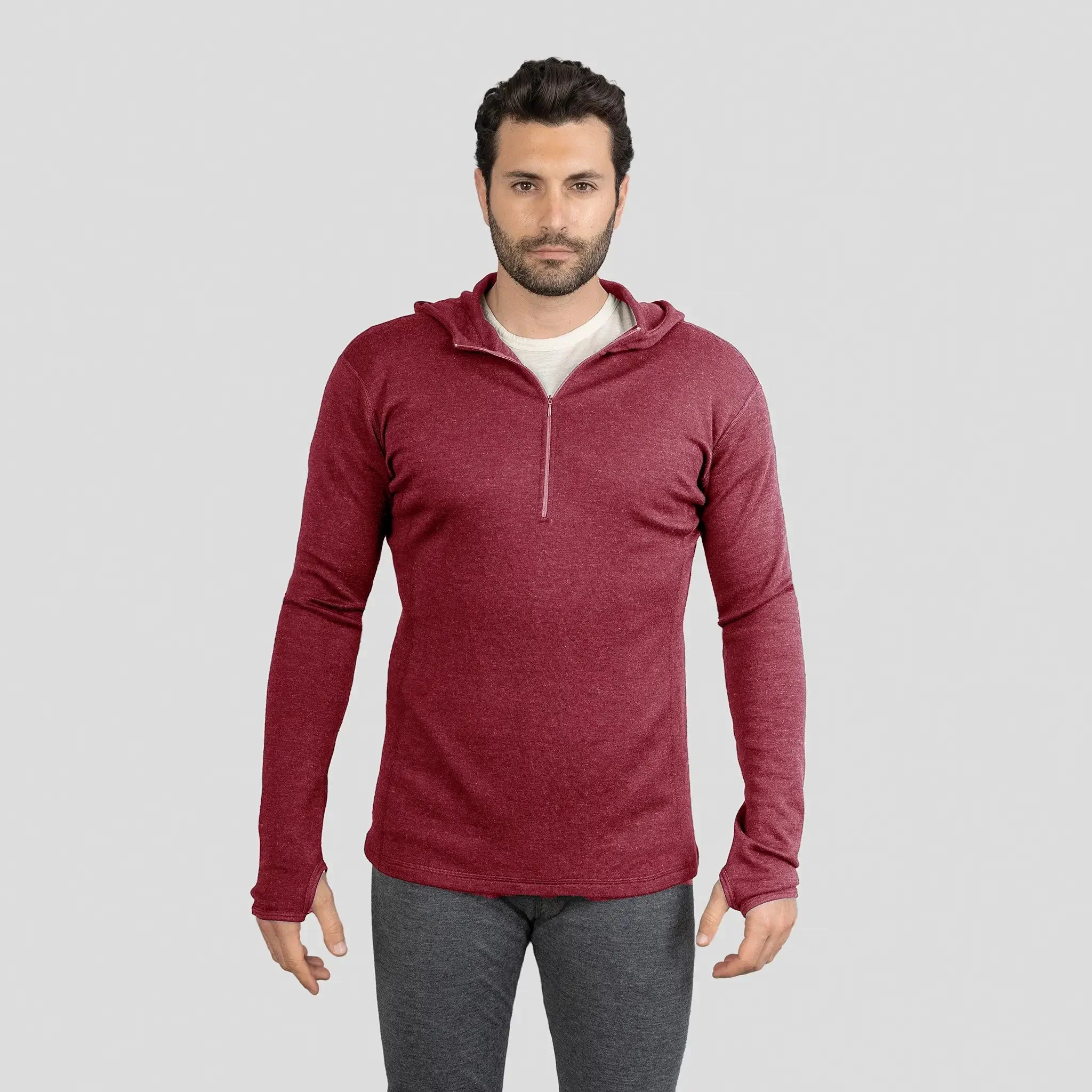 Mix 2 Pack Bundle - Men's Half-Zip Hoodie & Sweater: 300 Lightweight - Image 11