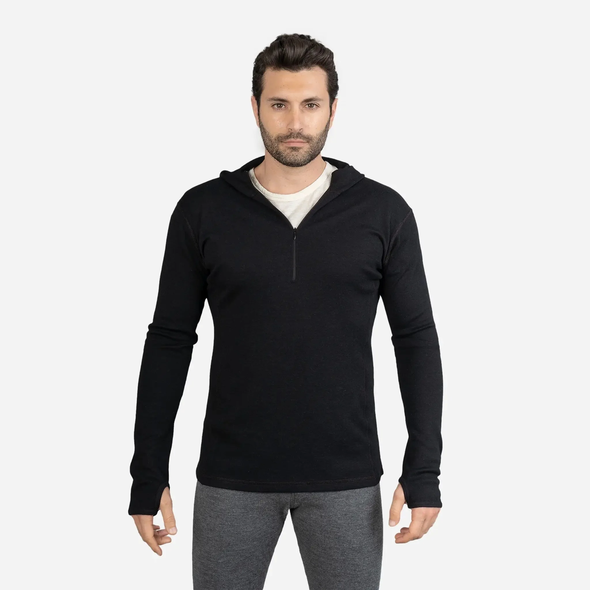 Mix 2 Pack Bundle - Men's Half-Zip Hoodie & Sweater: 300 Lightweight - Image 13