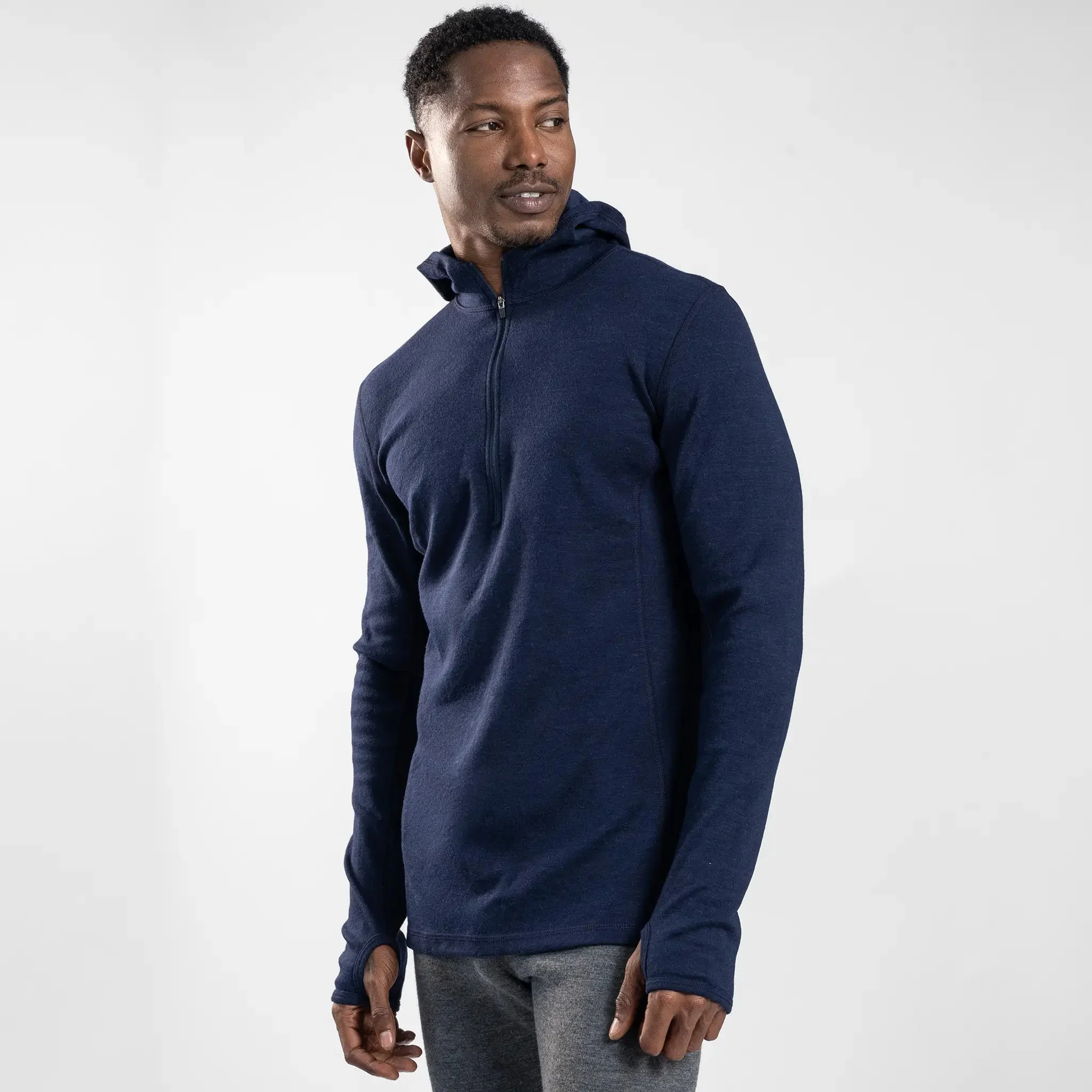 Mix 2 Pack Bundle - Men's Half-Zip Hoodie & Sweater: 300 Lightweight - Image 21