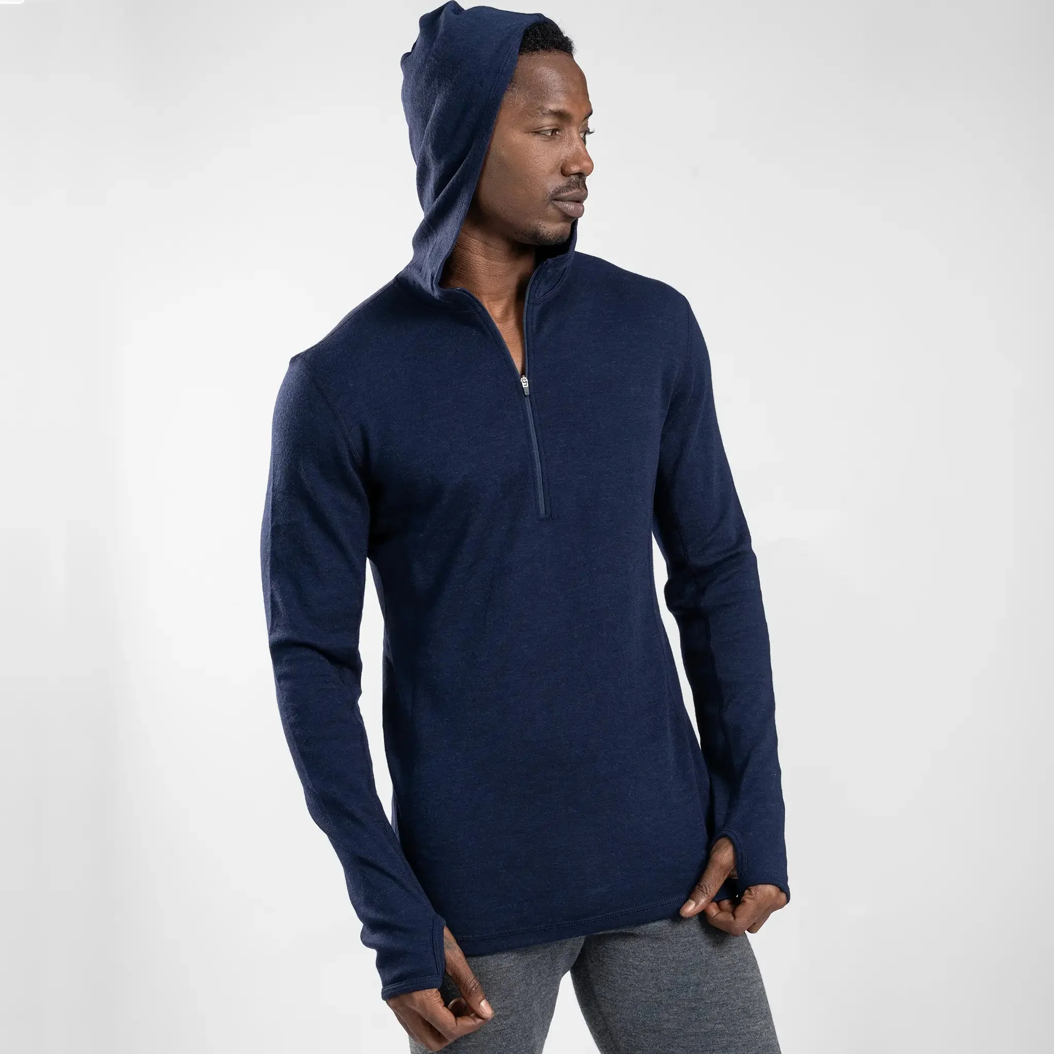 Mix 2 Pack Bundle - Men's Half-Zip Hoodie & Sweater: 300 Lightweight - Image 24