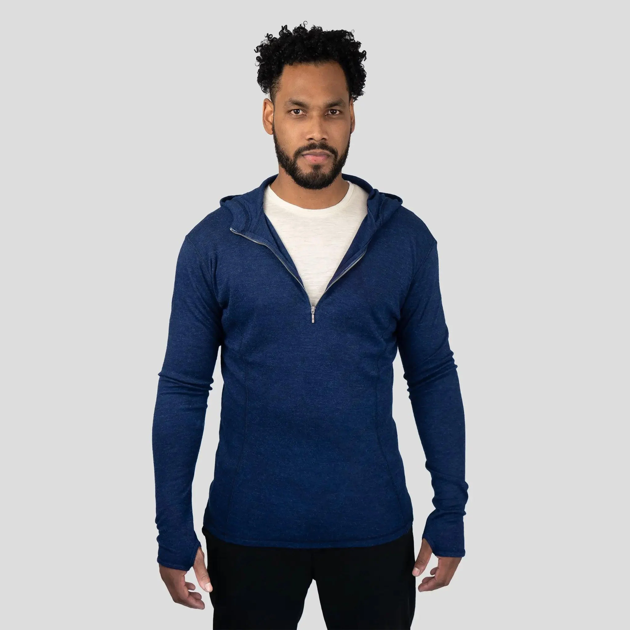 Mix 2 Pack Bundle - Men's Half-Zip Hoodie & Sweater: 300 Lightweight - Image 6