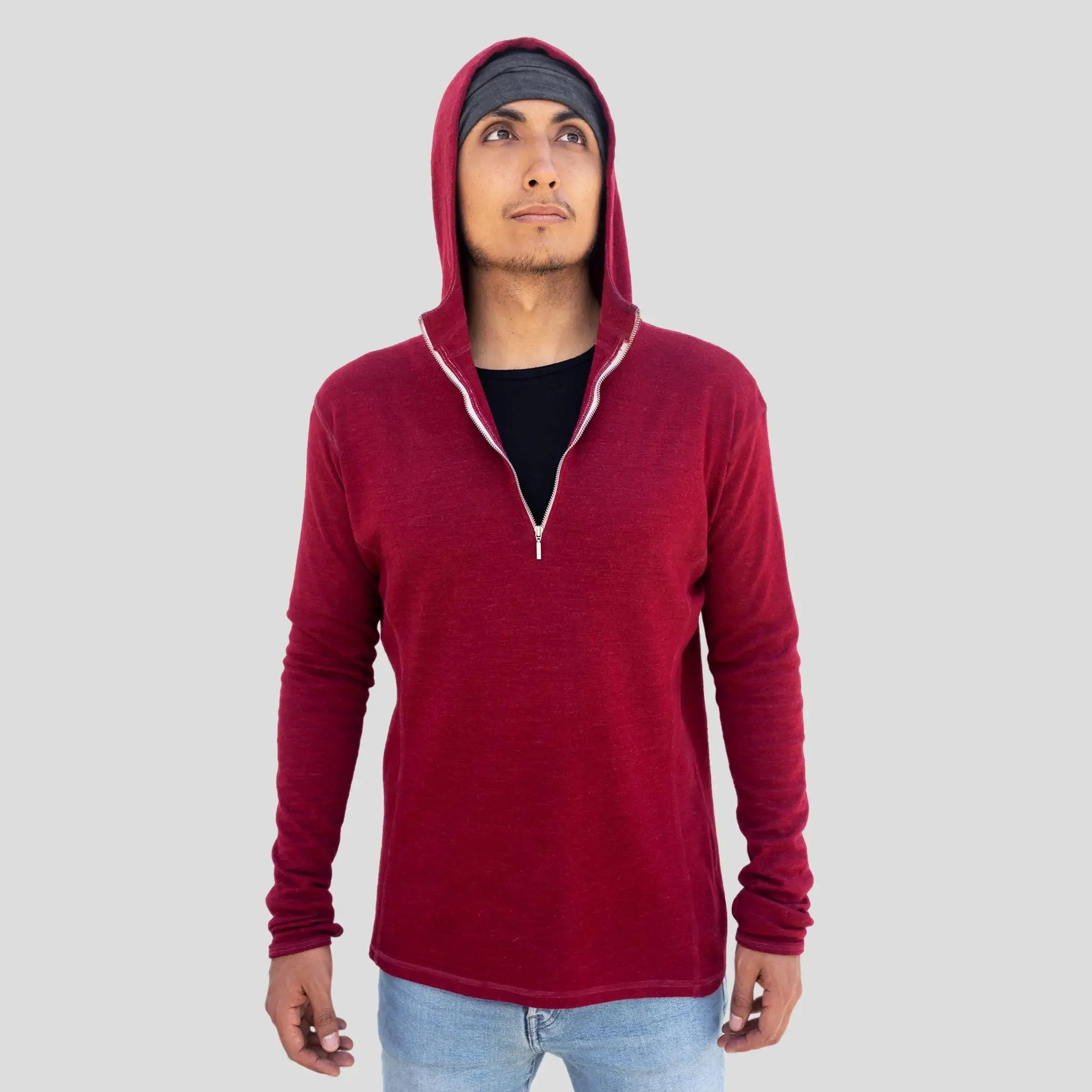 Mix 2 Pack Bundle - Men's Half-Zip Hoodie & Sweater: 300 Lightweight - Image 8