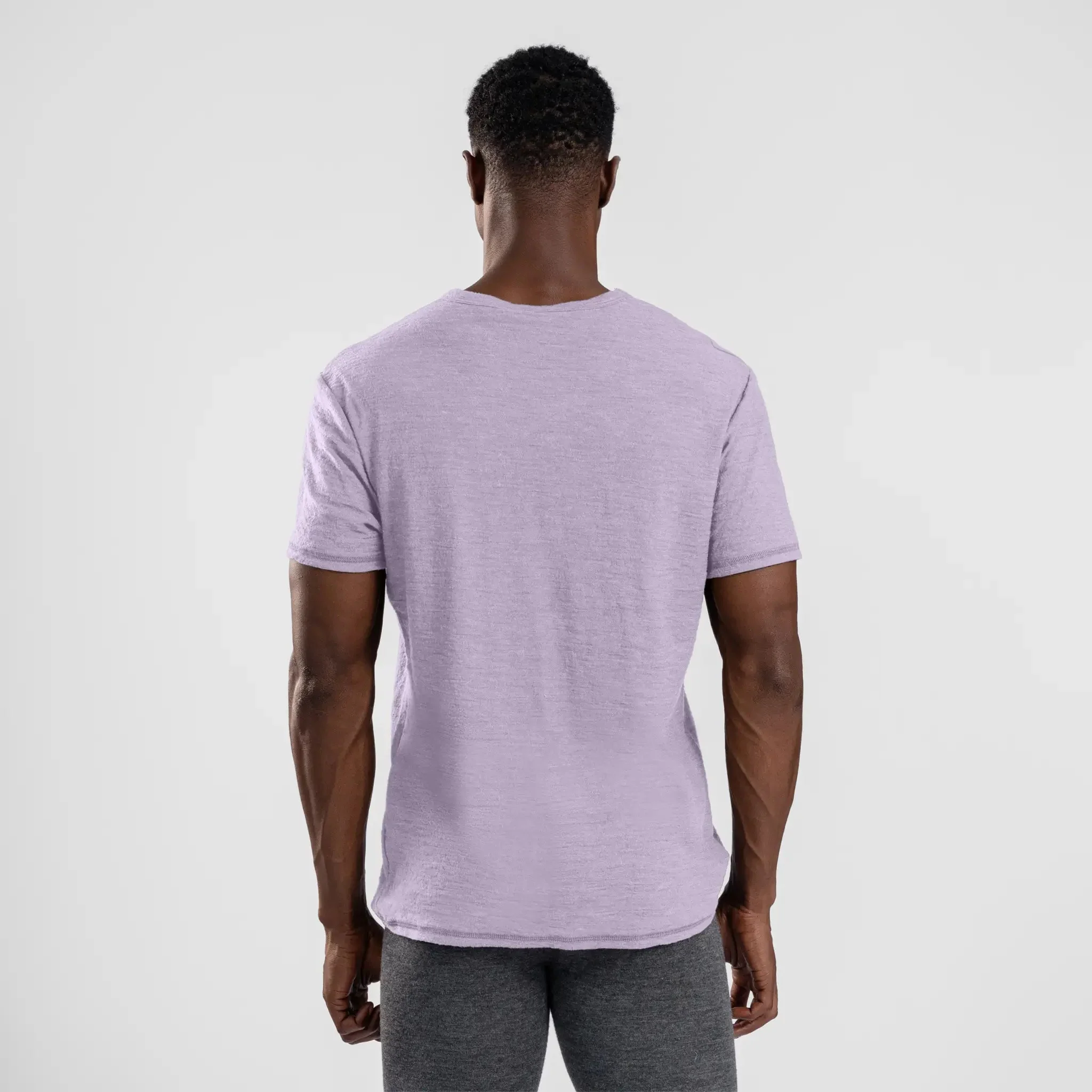 3 Pack Bundle - Men's Alpaca Wool T-Shirt: 160 Ultralight V-Neck - Image 20