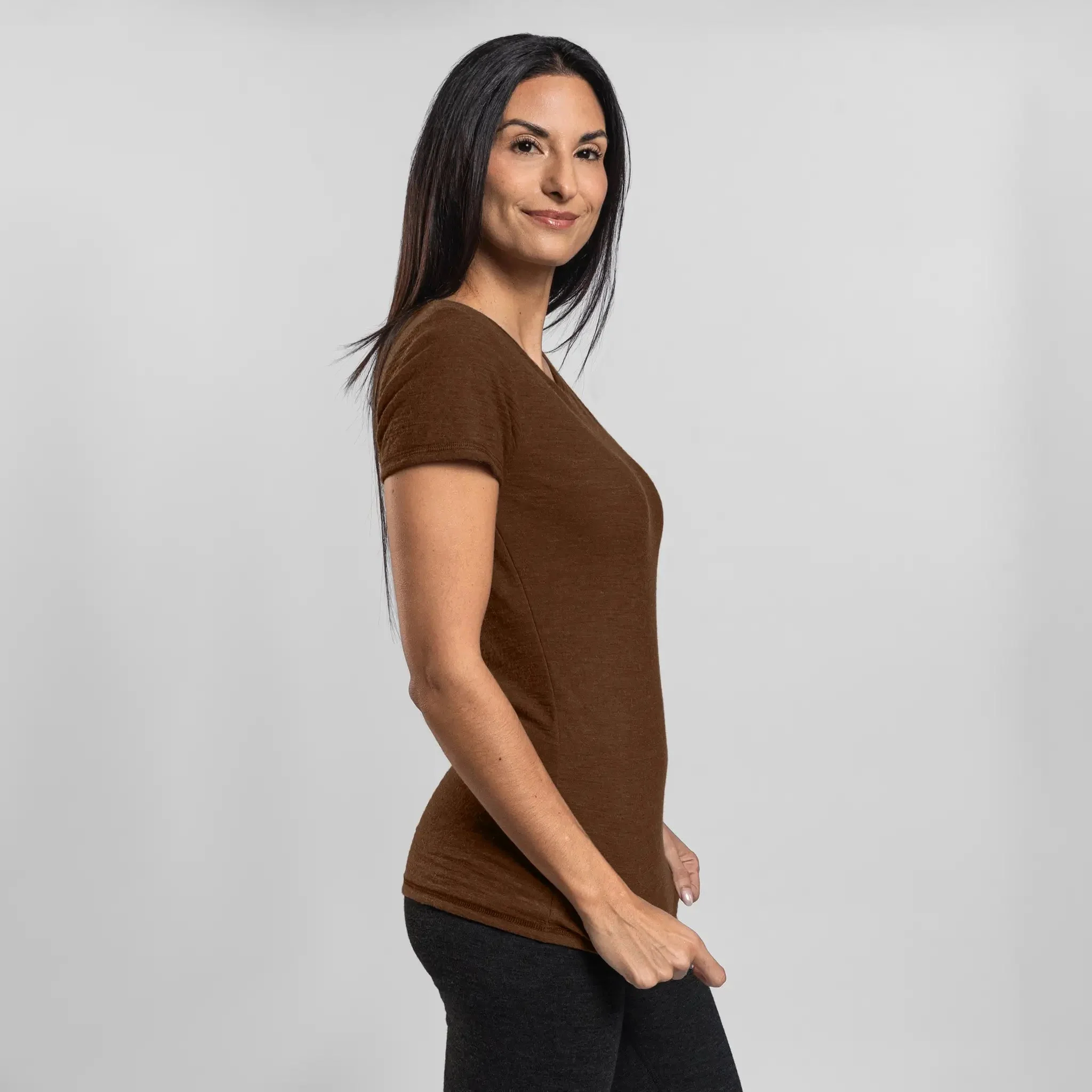 Mix 3 Pack Bundle - Women's Alpaca Wool T-Shirts: 160 Ultralight - Image 125
