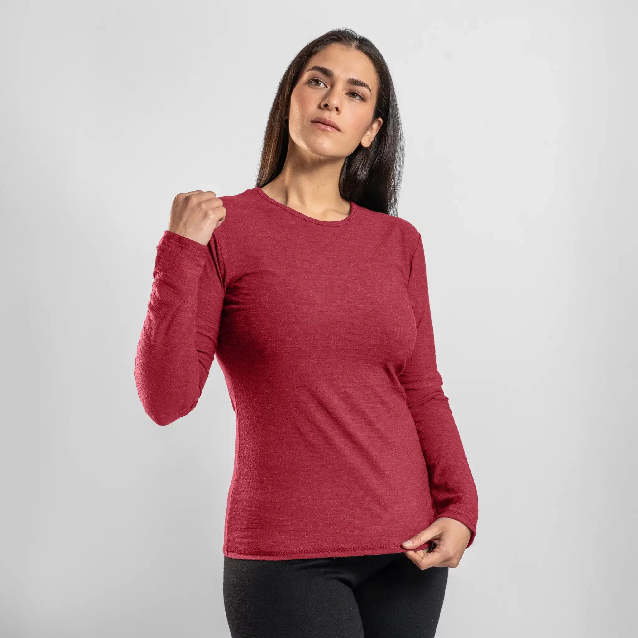Mix 3 Pack Bundle - Women's Alpaca Wool T-Shirts: 160 Ultralight - Image 60