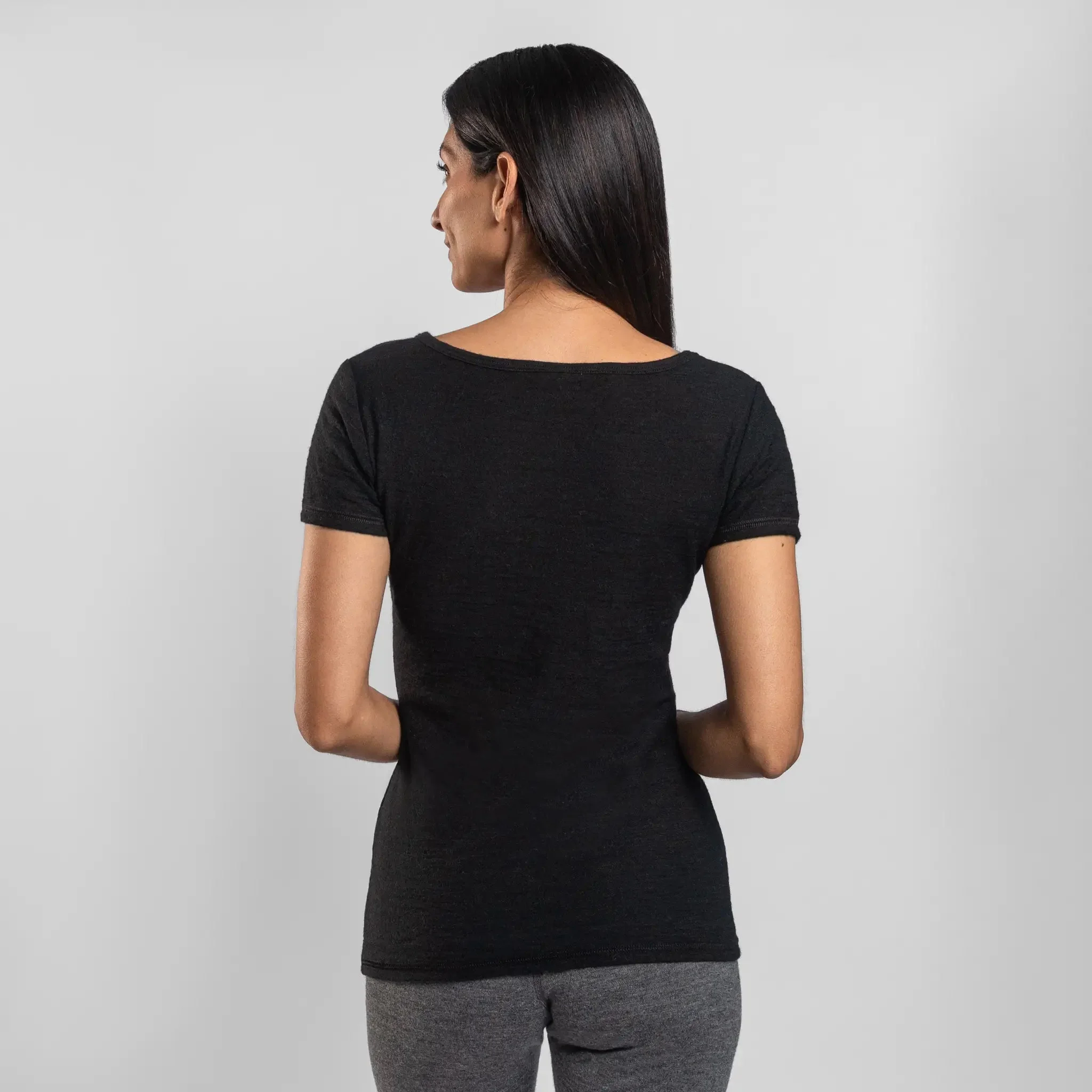Mix 3 Pack Bundle - Women's Alpaca Wool T-Shirts: 160 Ultralight - Image 7