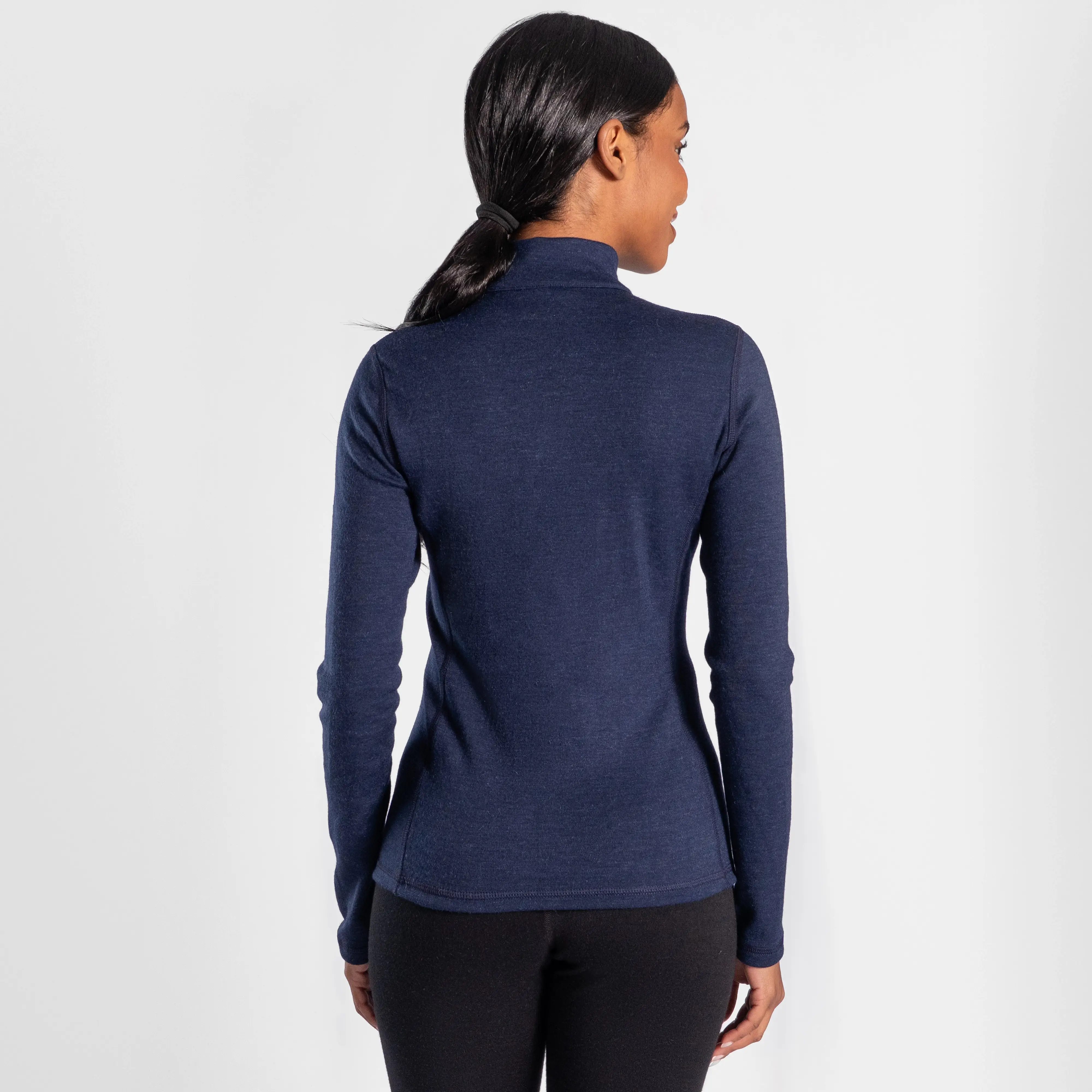 Women's Alpaca Wool Base Layer: 300 Lightweight Half-Zip - Image 16