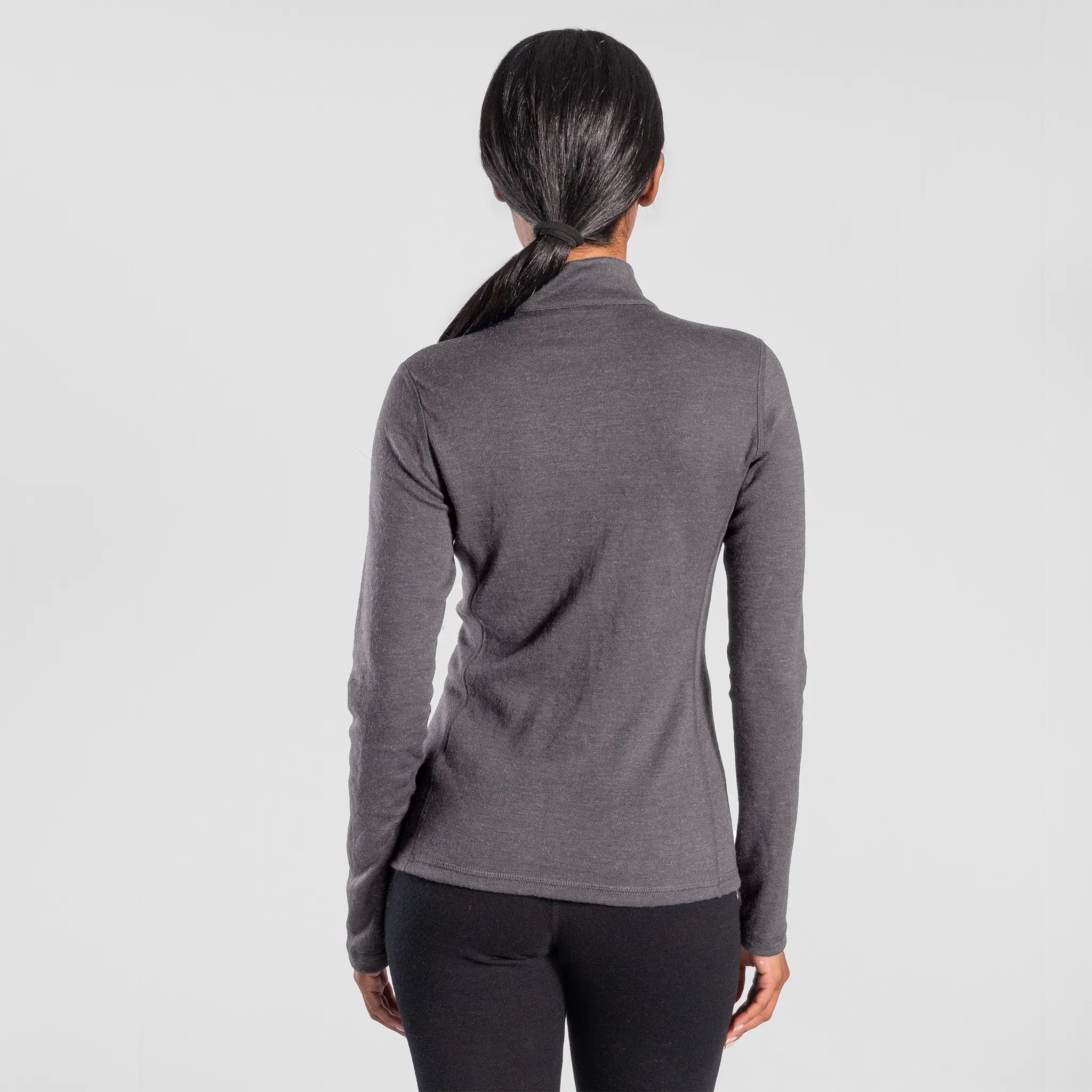 Women's Alpaca Wool Base Layer: 300 Lightweight Half-Zip - Image 8