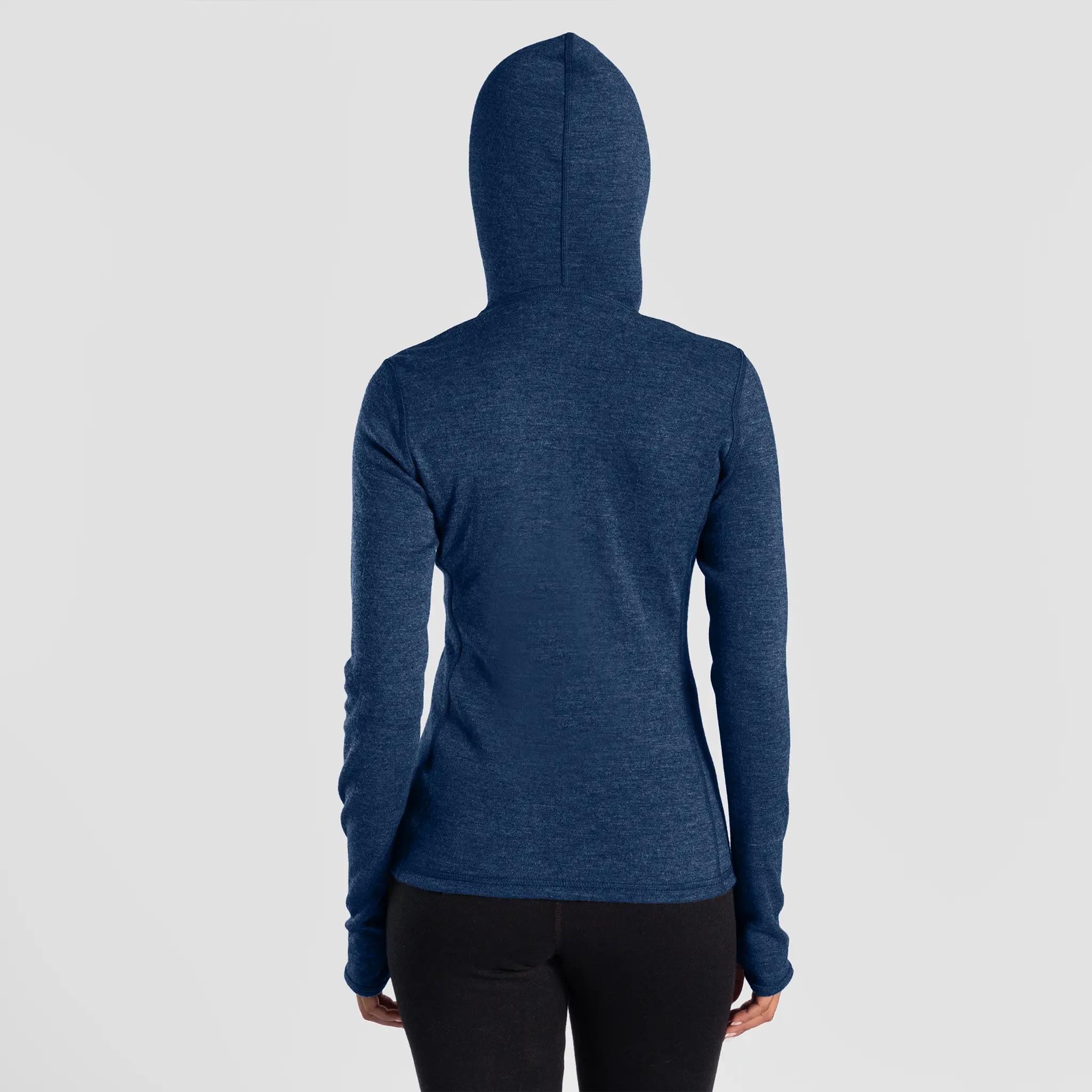 Women's Alpaca Wool Hoodie: 300 Lightweight Half-Zip - Image 14