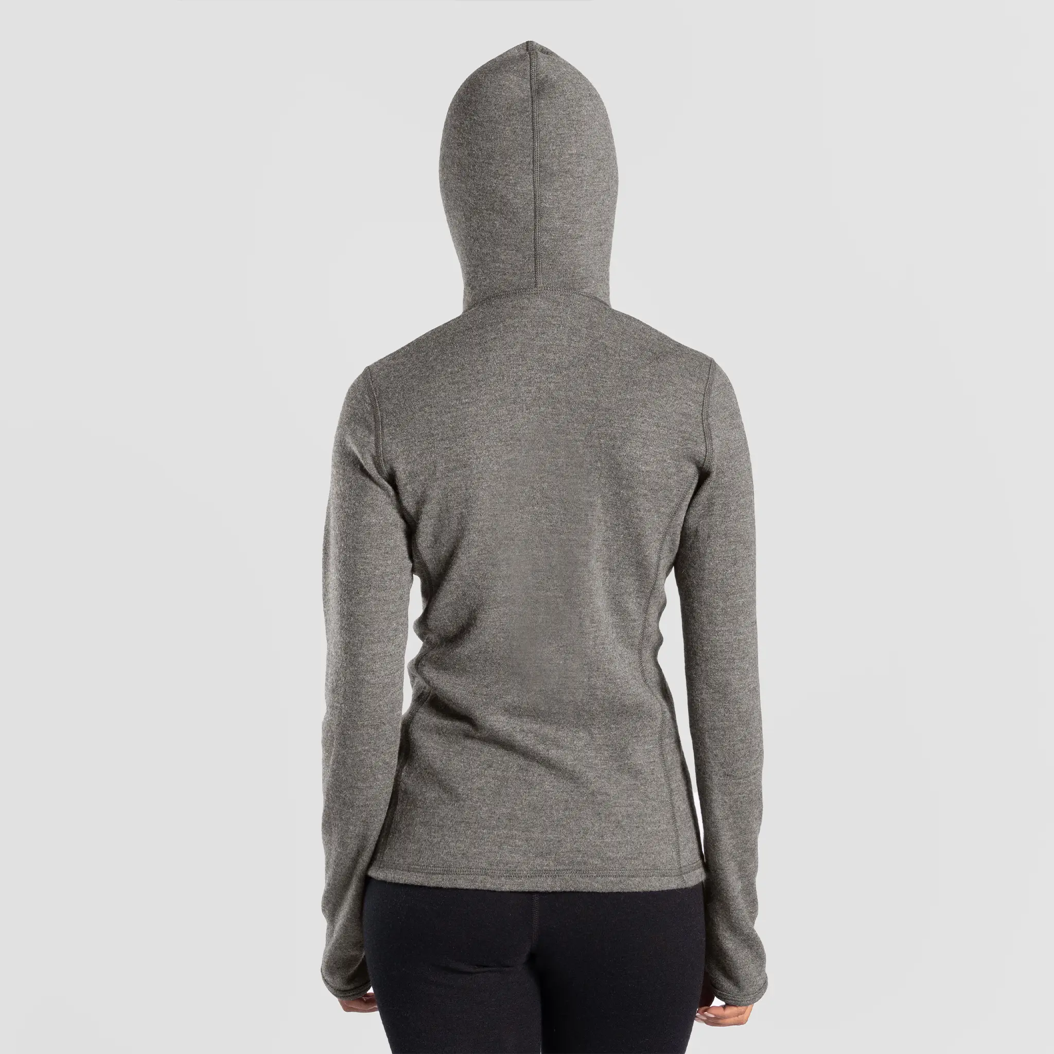 Women's Alpaca Wool Hoodie: 300 Lightweight Half-Zip - Image 17