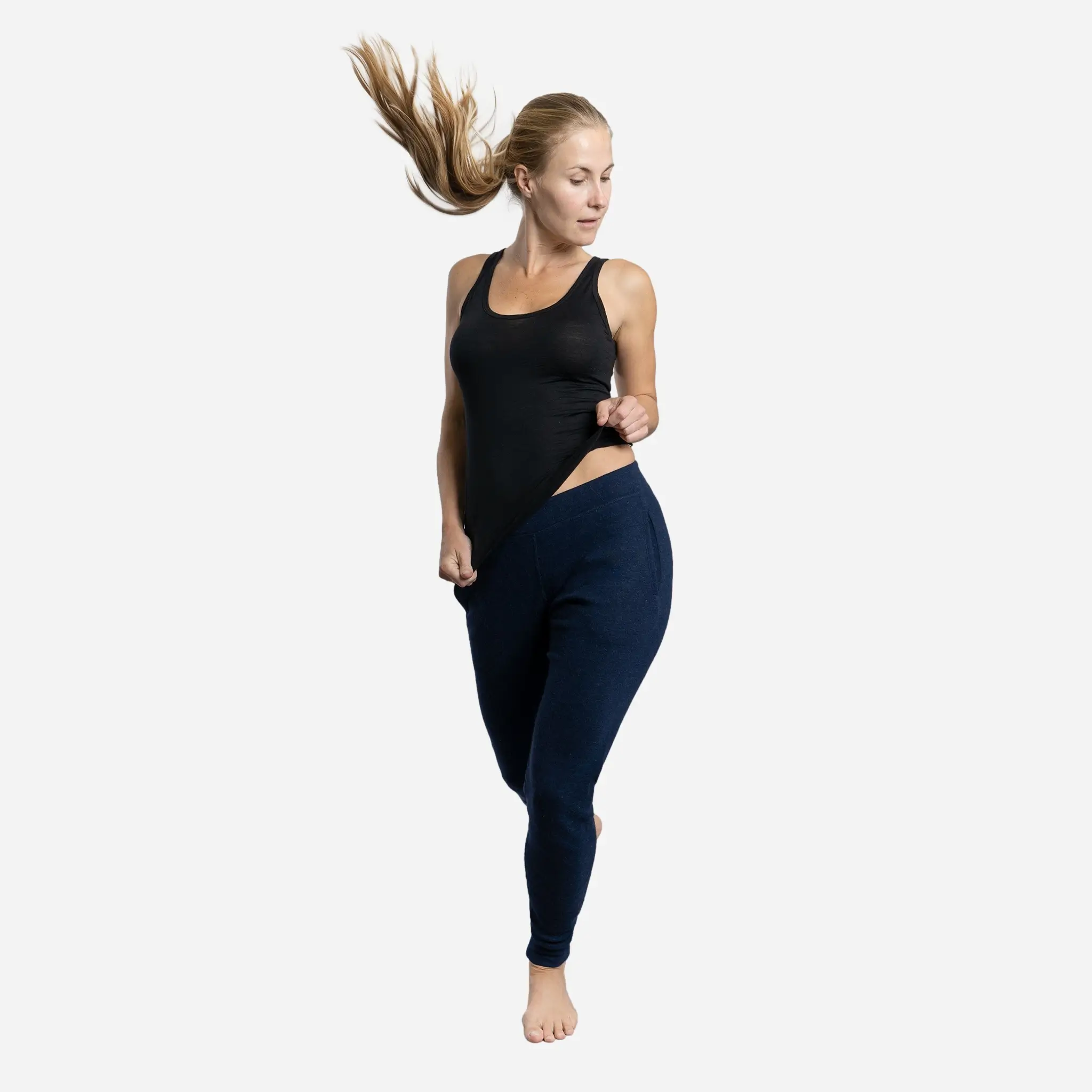 Women's Alpaca Wool Joggers: 300 Lightweight - Image 11