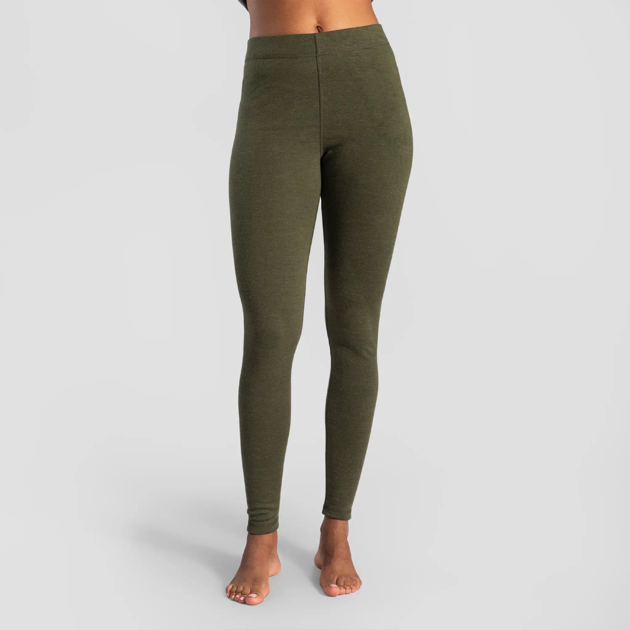 Women's Alpaca Wool Leggings: 300 Lightweight - Image 19