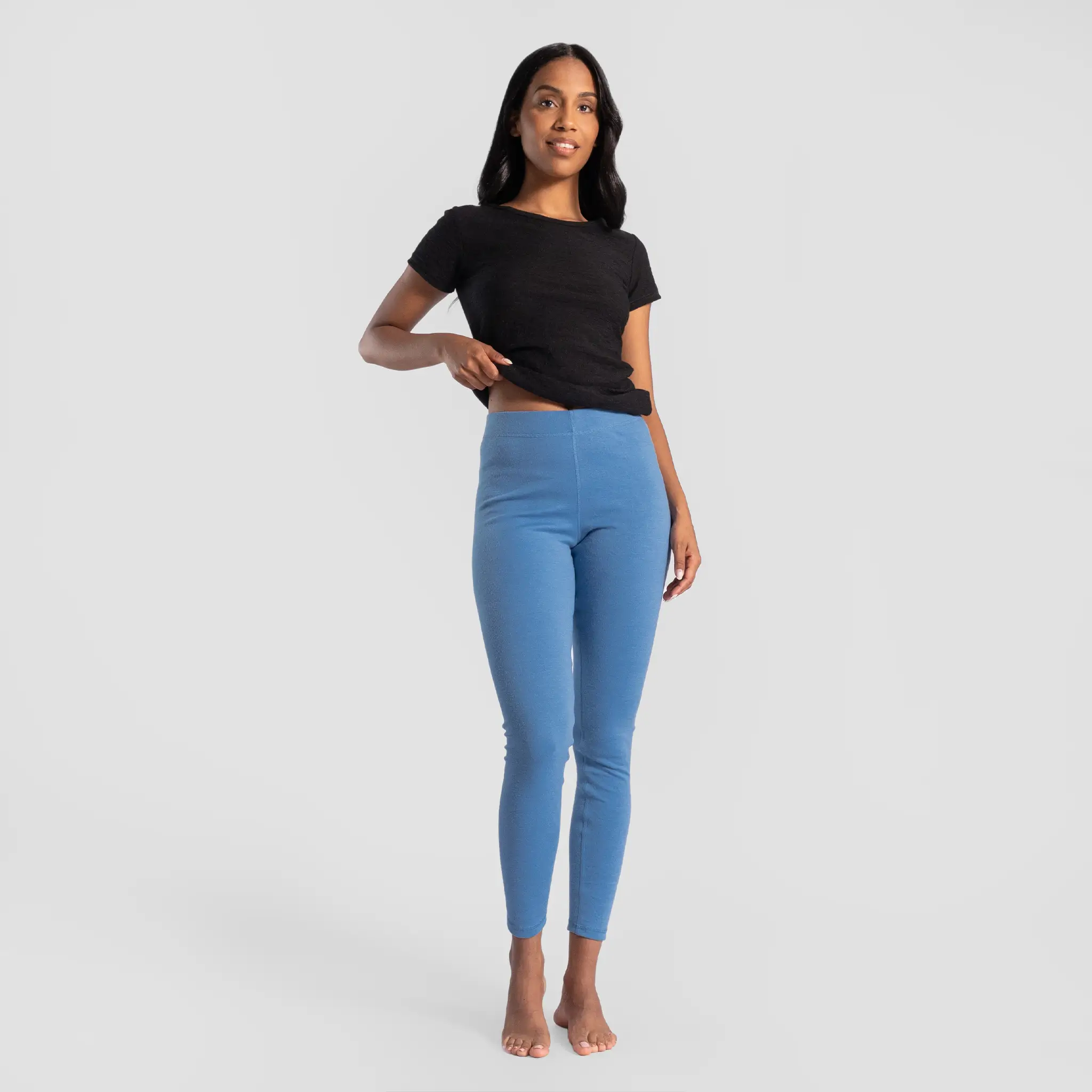Women's Alpaca Wool Leggings: 300 Lightweight - Image 7