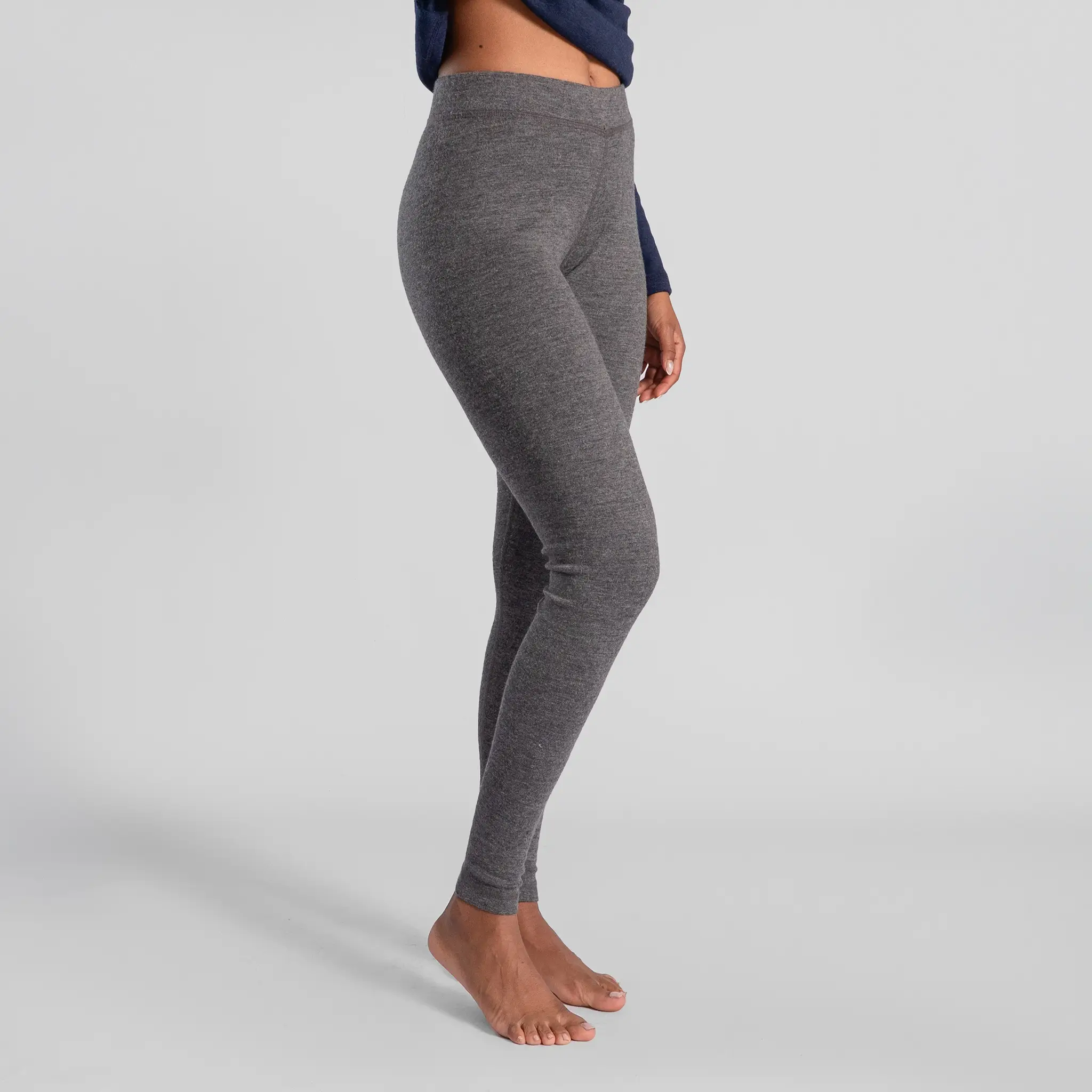 Women's Alpaca Wool Leggings: 420 Midweight - Image 11