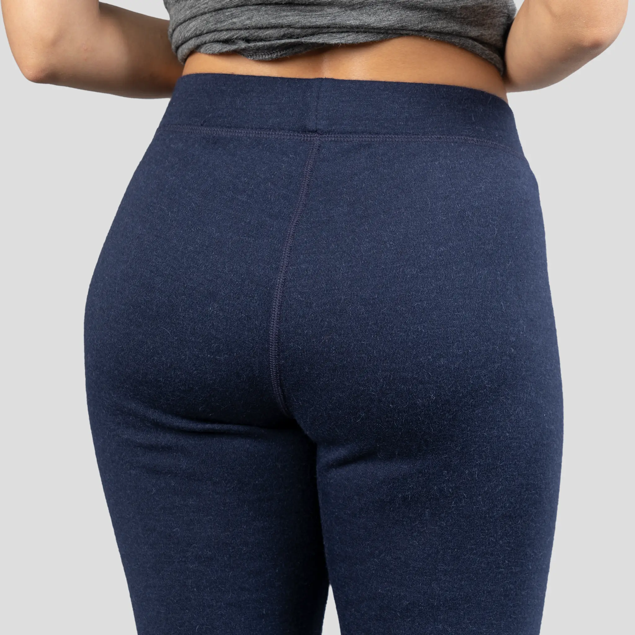 Women's Alpaca Wool Leggings: 420 Midweight - Image 21