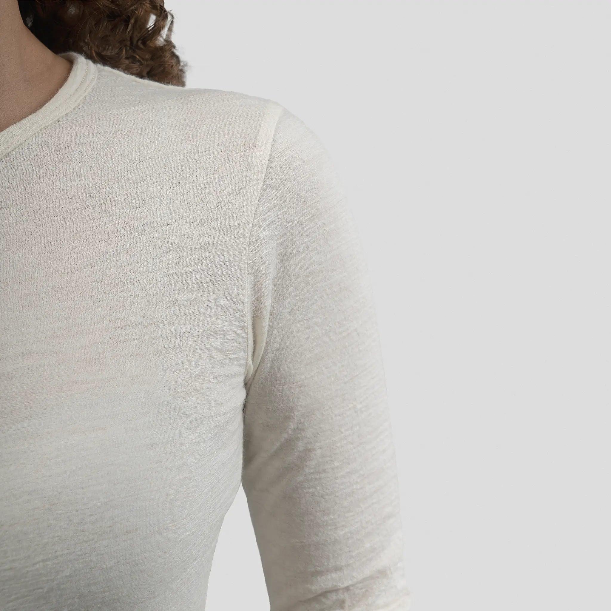 Women's Alpaca Wool Long Sleeve T-Shirt: 160 Ultralight - Image 31