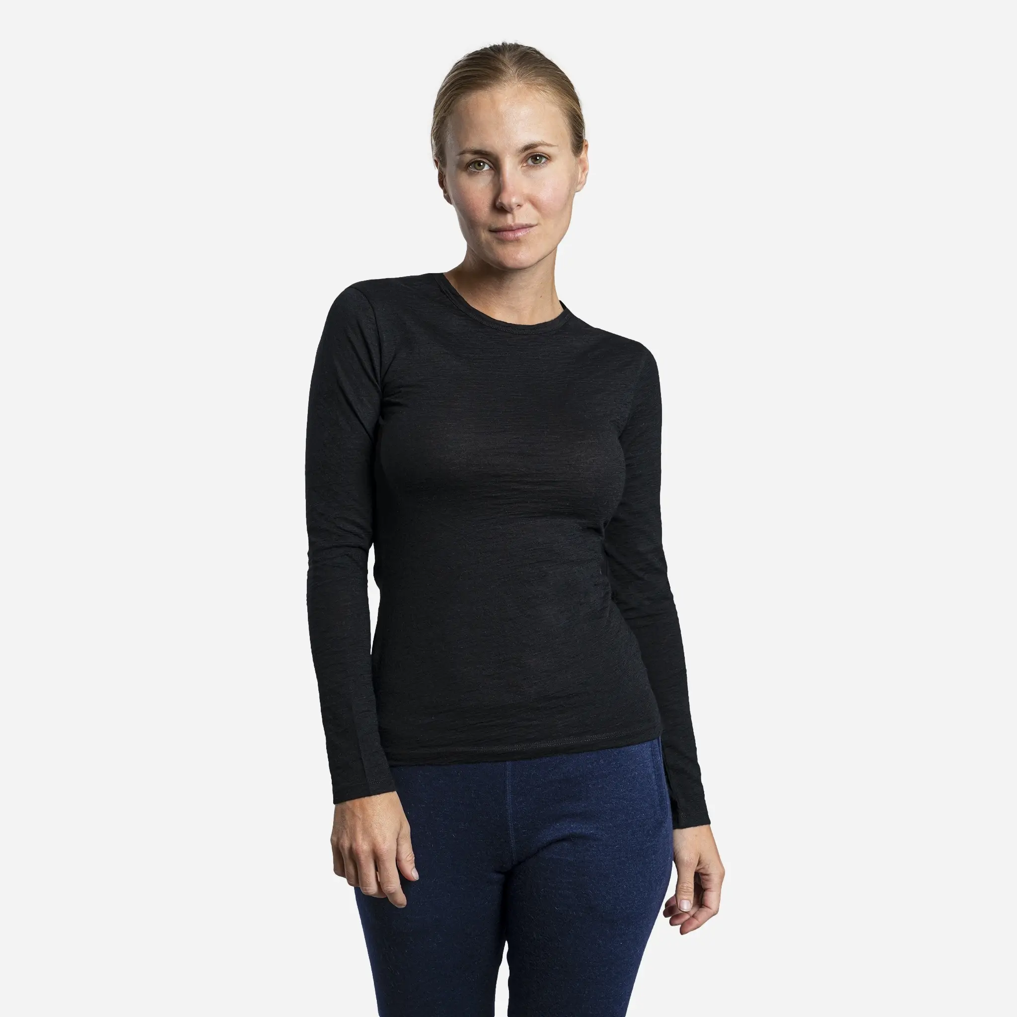Women's Alpaca Wool Long Sleeve T-Shirt: 160 Ultralight - Image 5