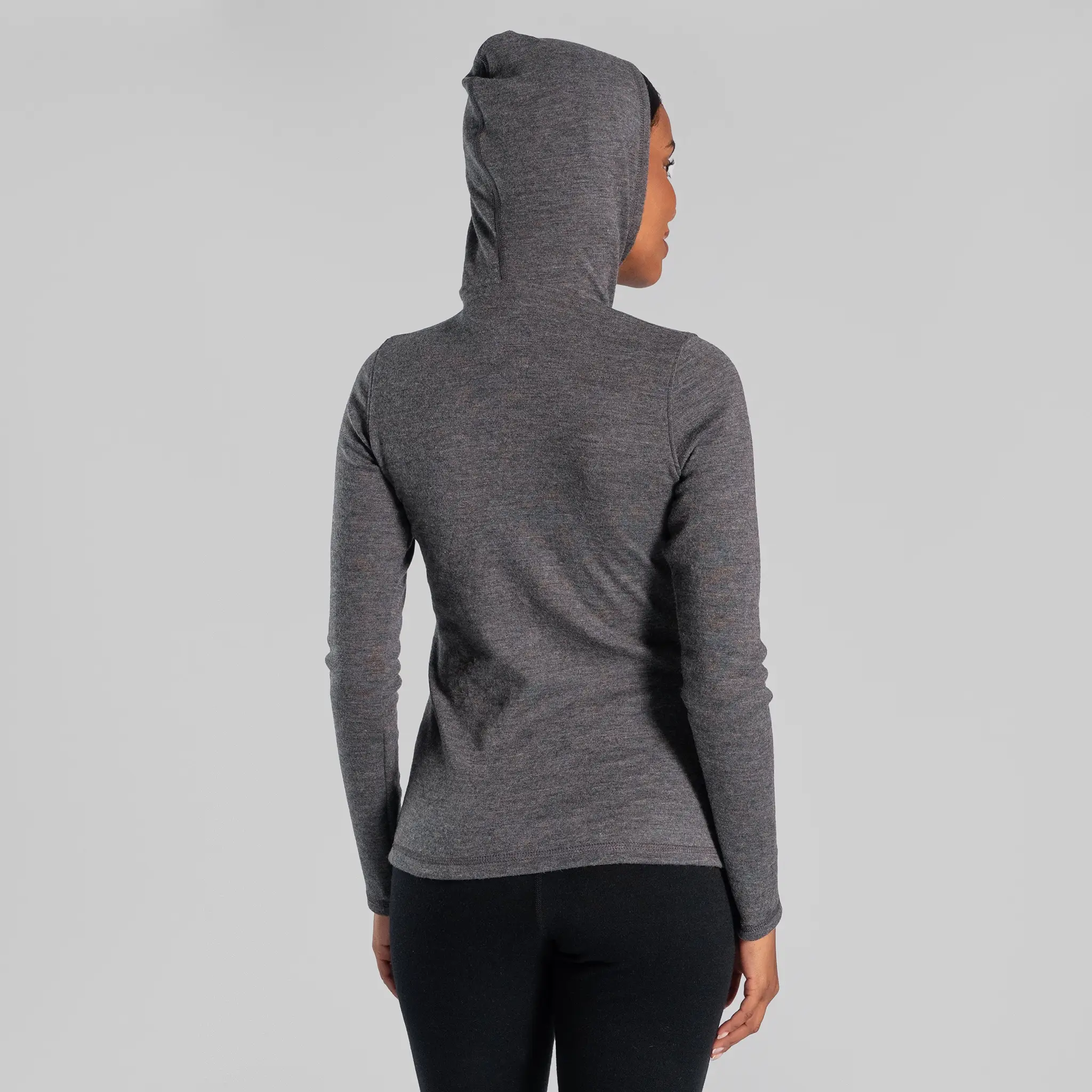 Women's Alpaca Wool Pullover Hoodie: 300 Lightweight - Image 7