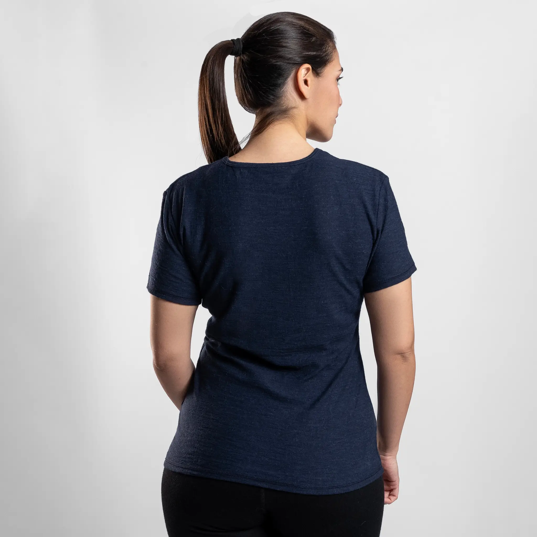 Women's Alpaca Wool Running T-Shirt: 160 Ultralight - Image 11