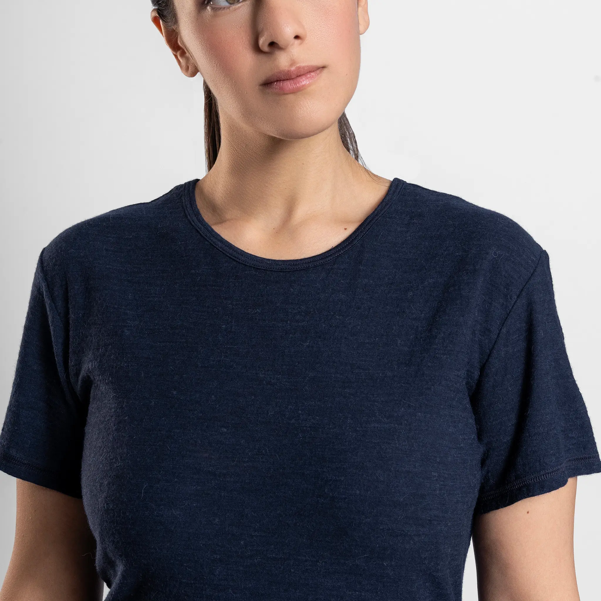 Women's Alpaca Wool Running T-Shirt: 160 Ultralight - Image 12