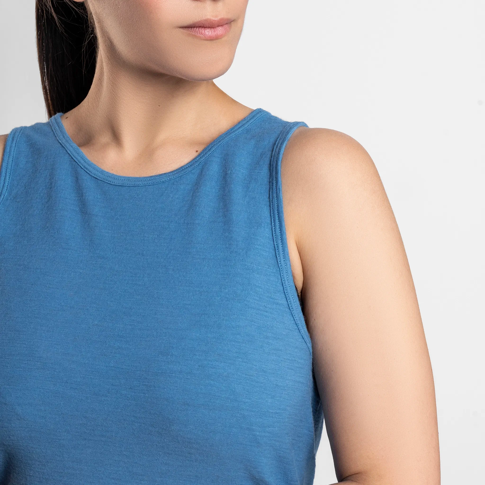 Women's Alpaca Wool Running Tank Top: 160 Ultralight - Image 20
