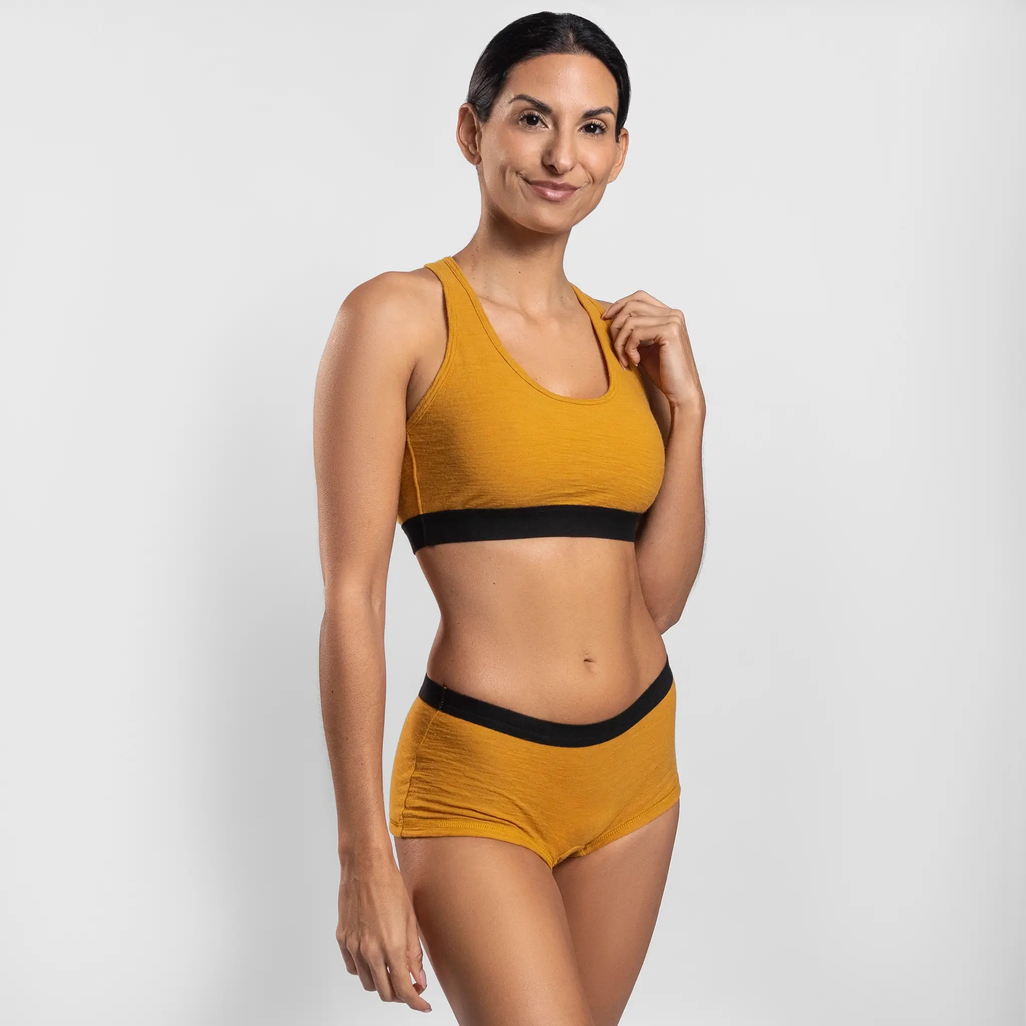 Women's Alpaca Wool Sports Bra: 160 Ultralight - Image 11