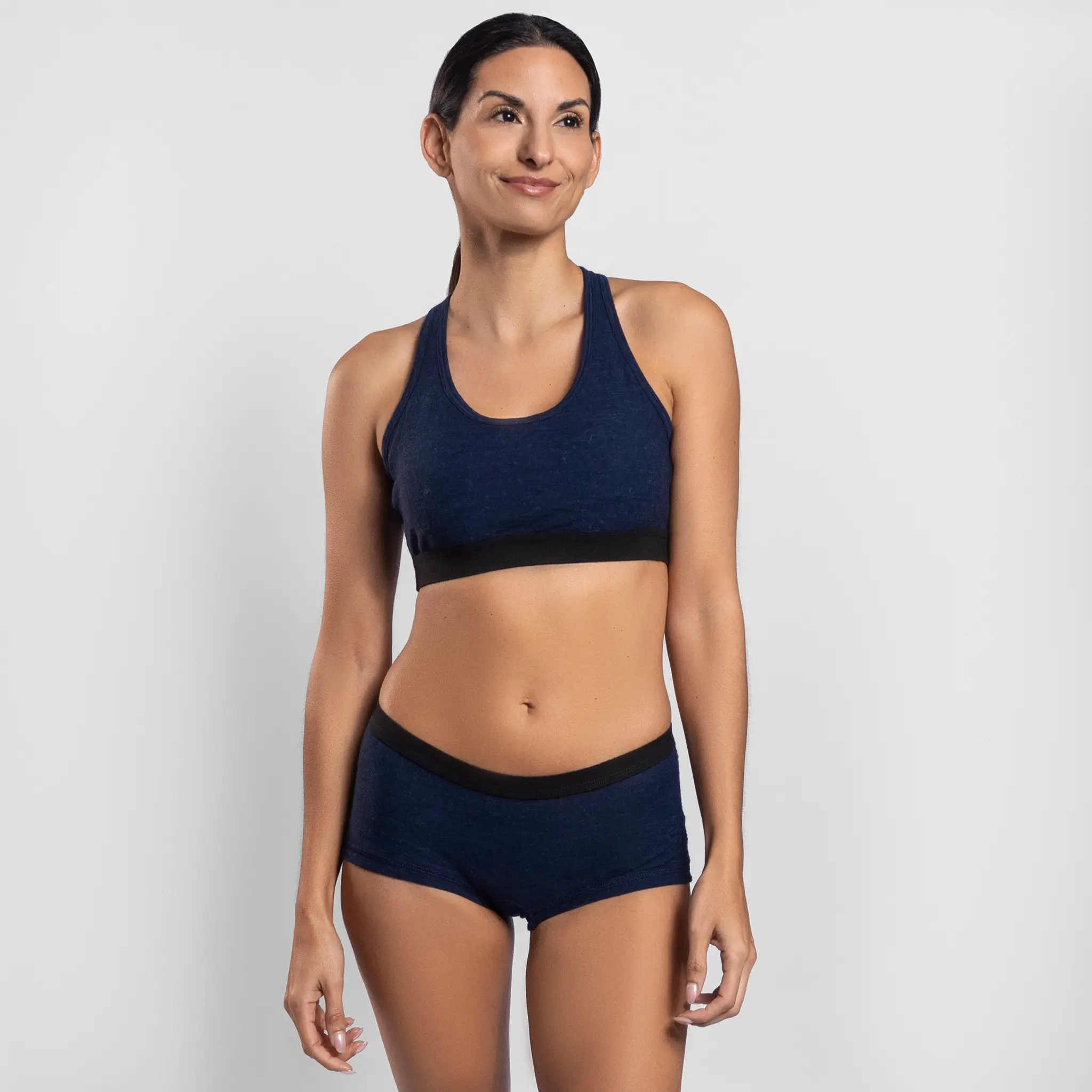 Women's Alpaca Wool Sports Bra: 160 Ultralight - Image 33
