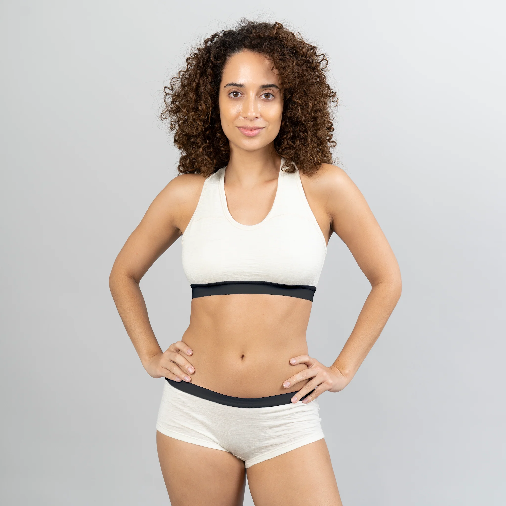 Women's Alpaca Wool Sports Bra: 160 Ultralight - Image 37