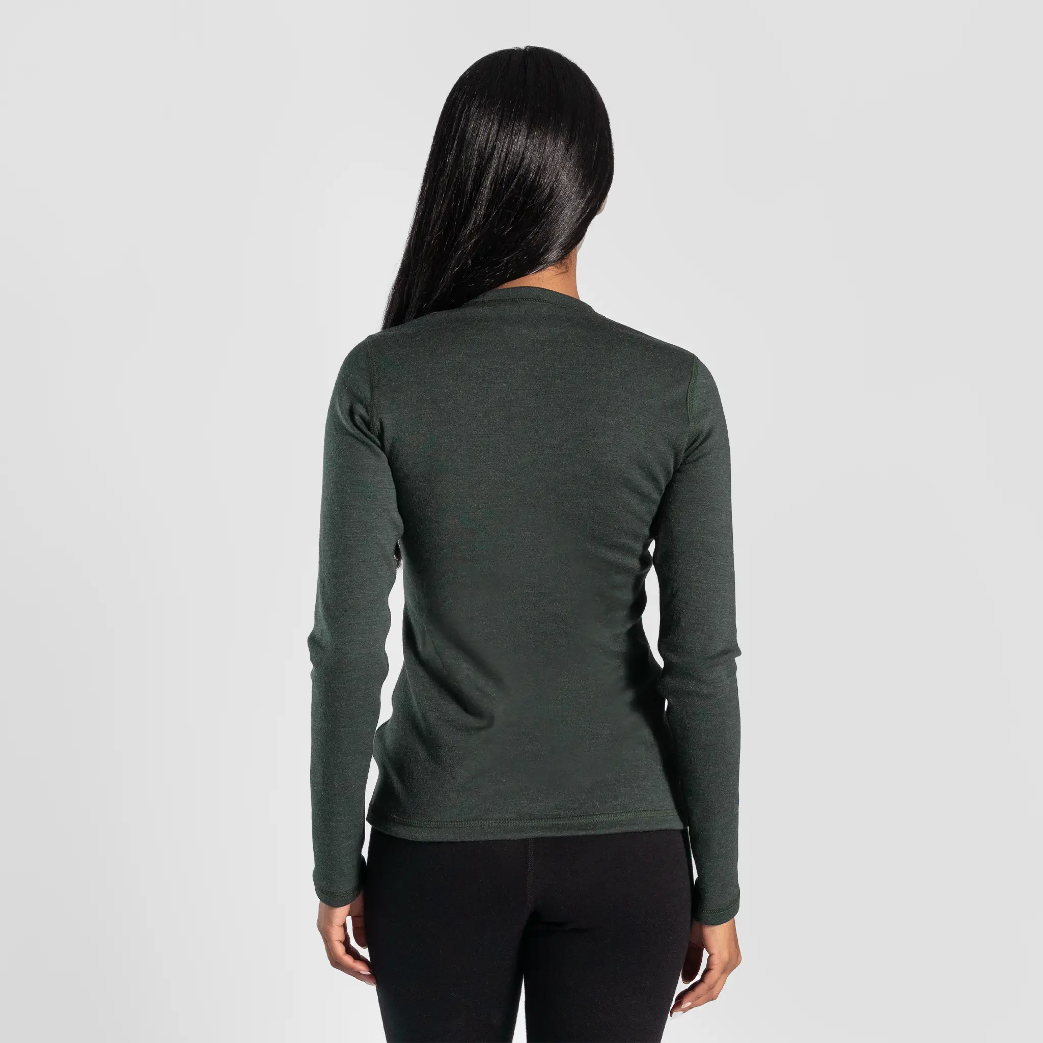 Women's Alpaca Wool Sweater: 300 Lightweight - Image 12