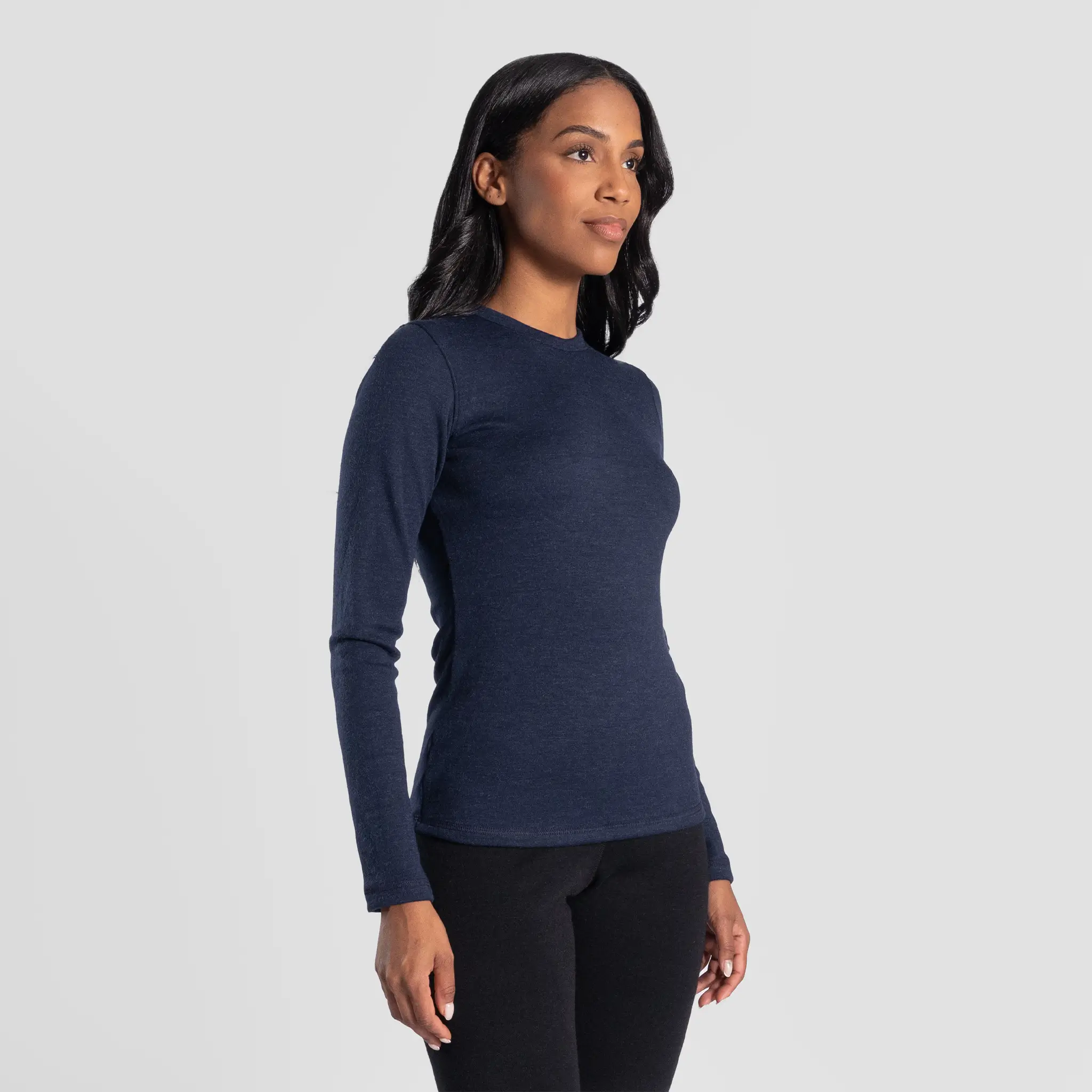 Women's Alpaca Wool Sweater: 300 Lightweight - Image 19