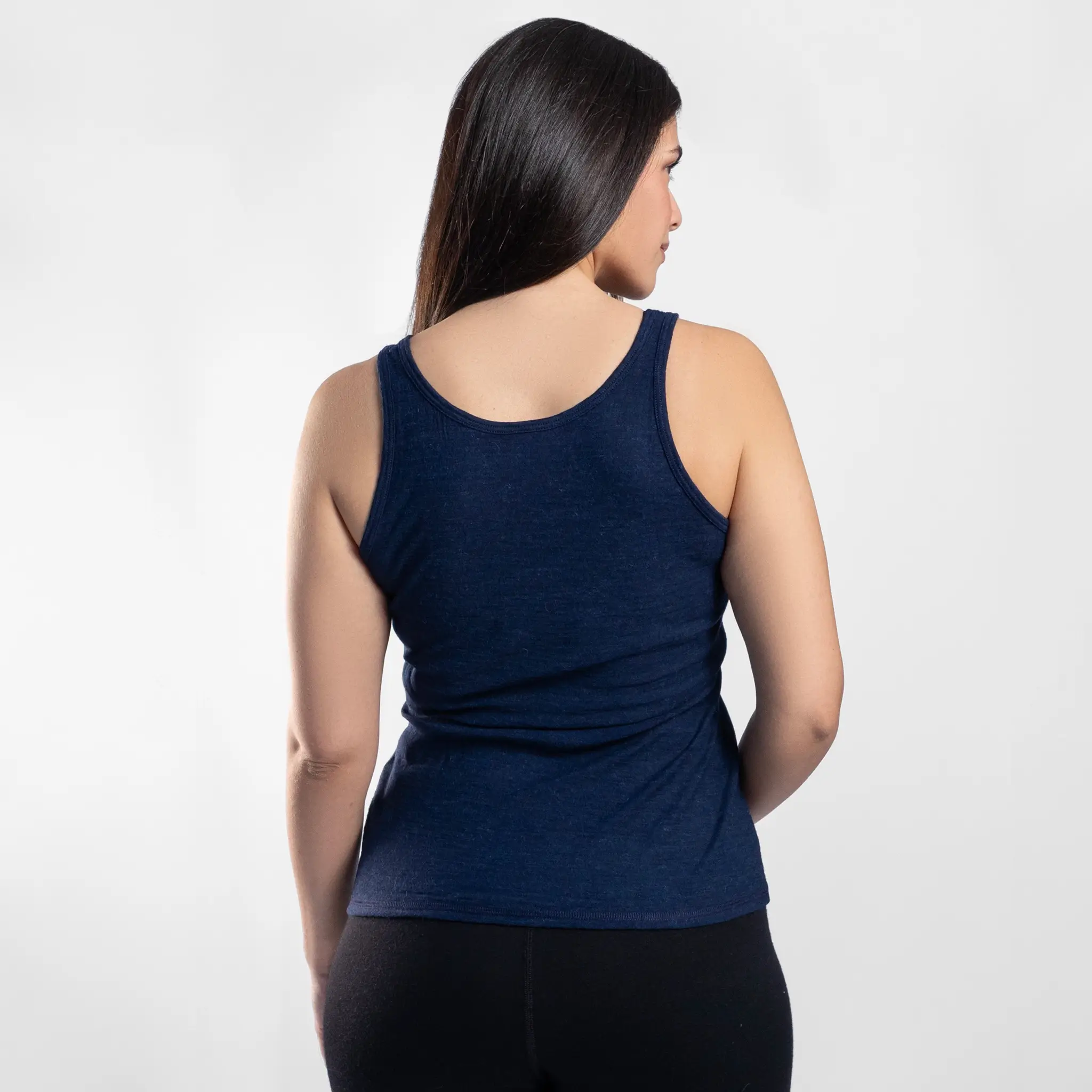 Women's Alpaca Wool Tank Top: 160 Ultralight - Image 18