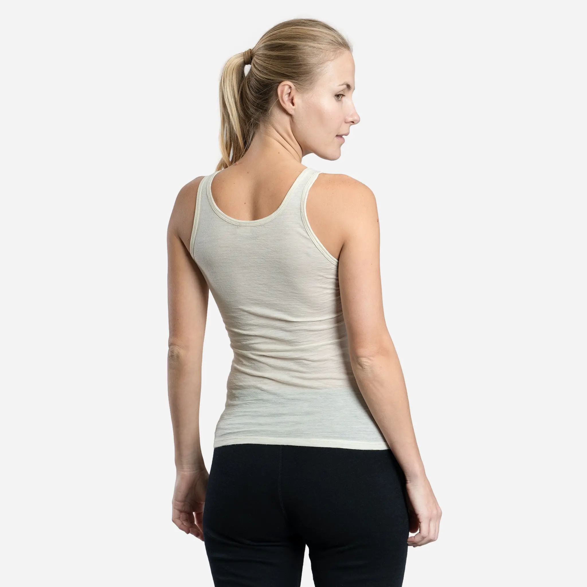 Women's Alpaca Wool Tank Top: 160 Ultralight - Image 6