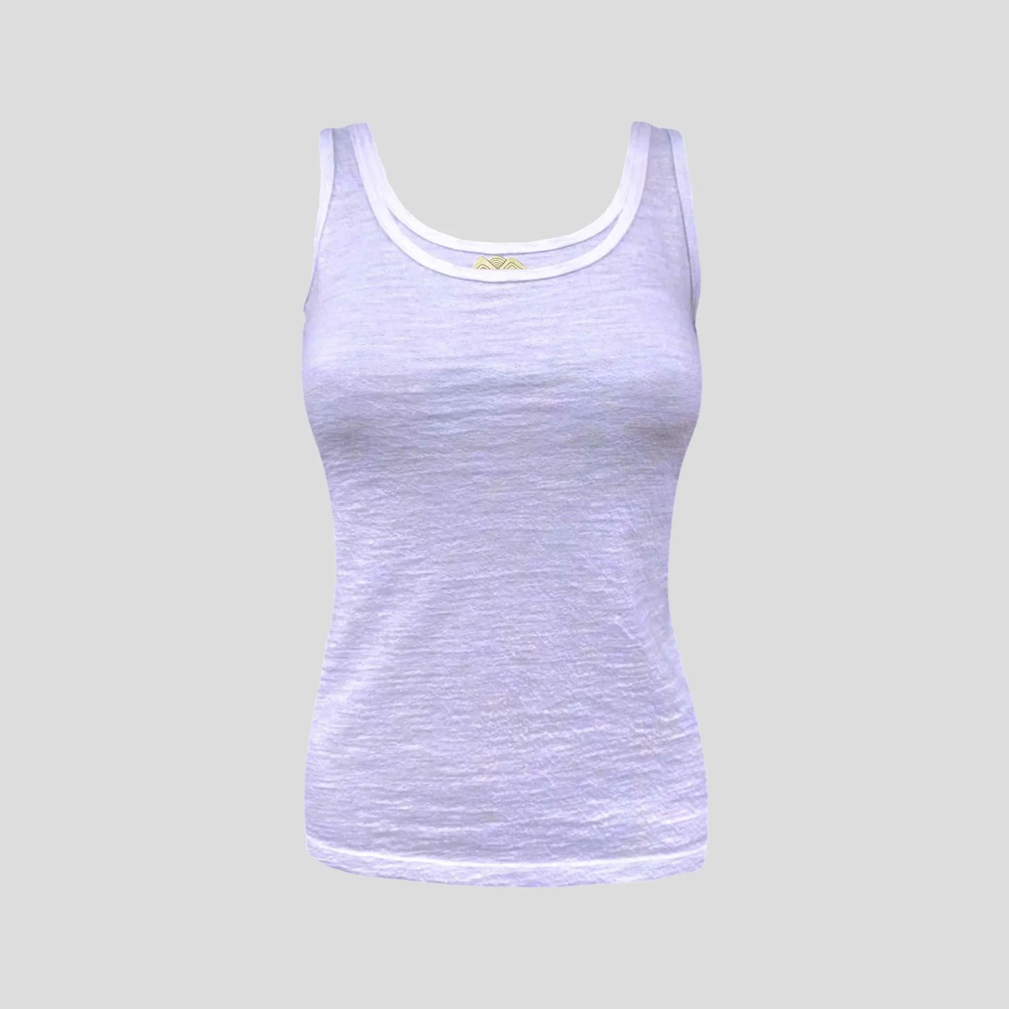 Women's Alpaca Wool Tank Top: 160 Ultralight - Image 8